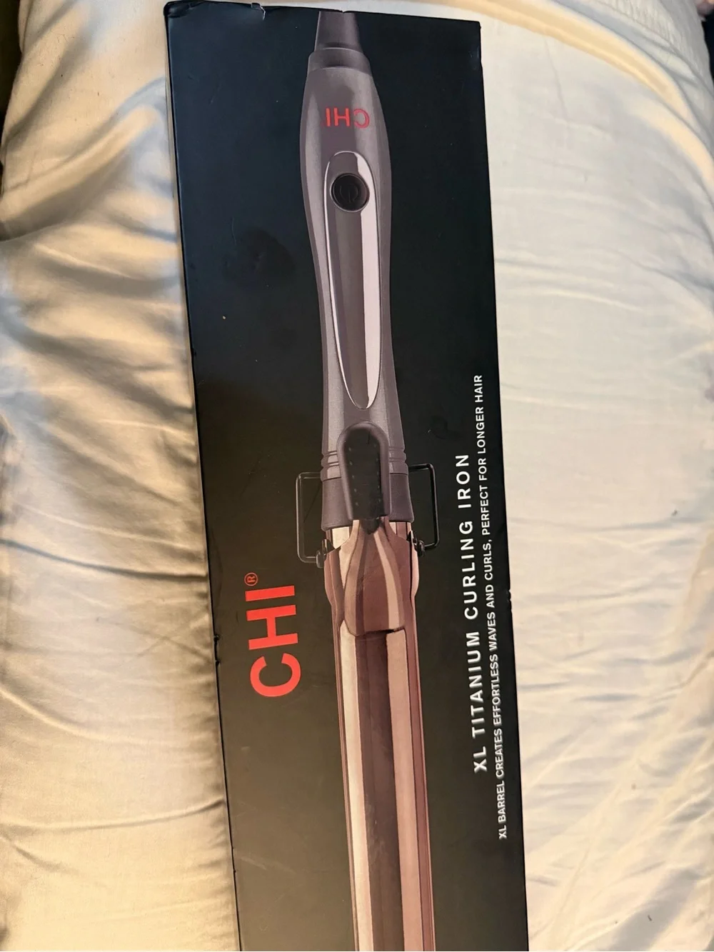 CHI XL Titanium Curling Iron — Rose Gold